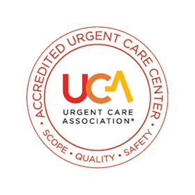 Accredited Urgent Care Center by Urgent Care Association logo