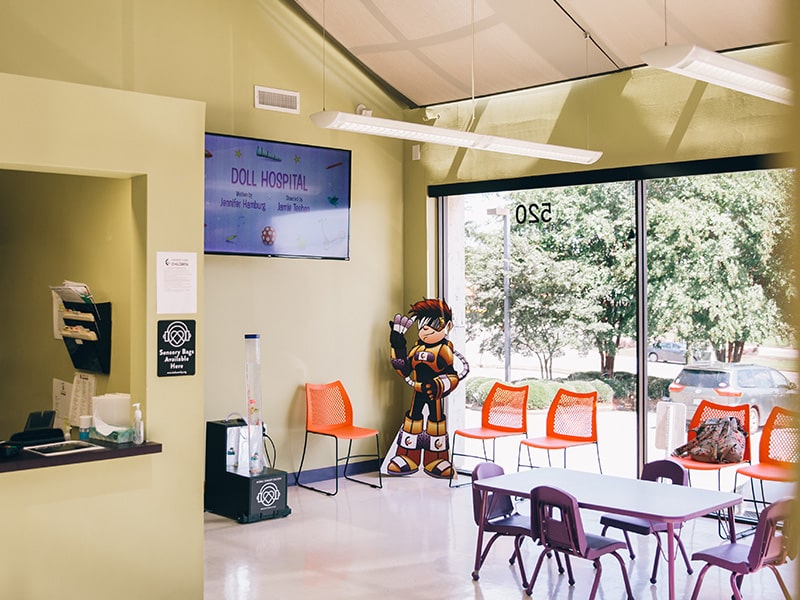 interior of Urgent Care for Children