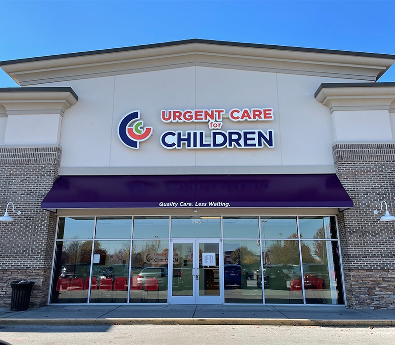 Exterior of Urgent Care for Children's Knoxville, Tennessee Location