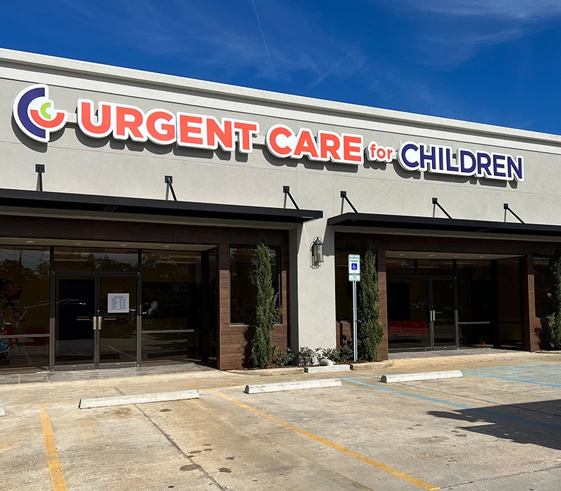 Exterior of Urgent Care for Children's Baton Rouge Building