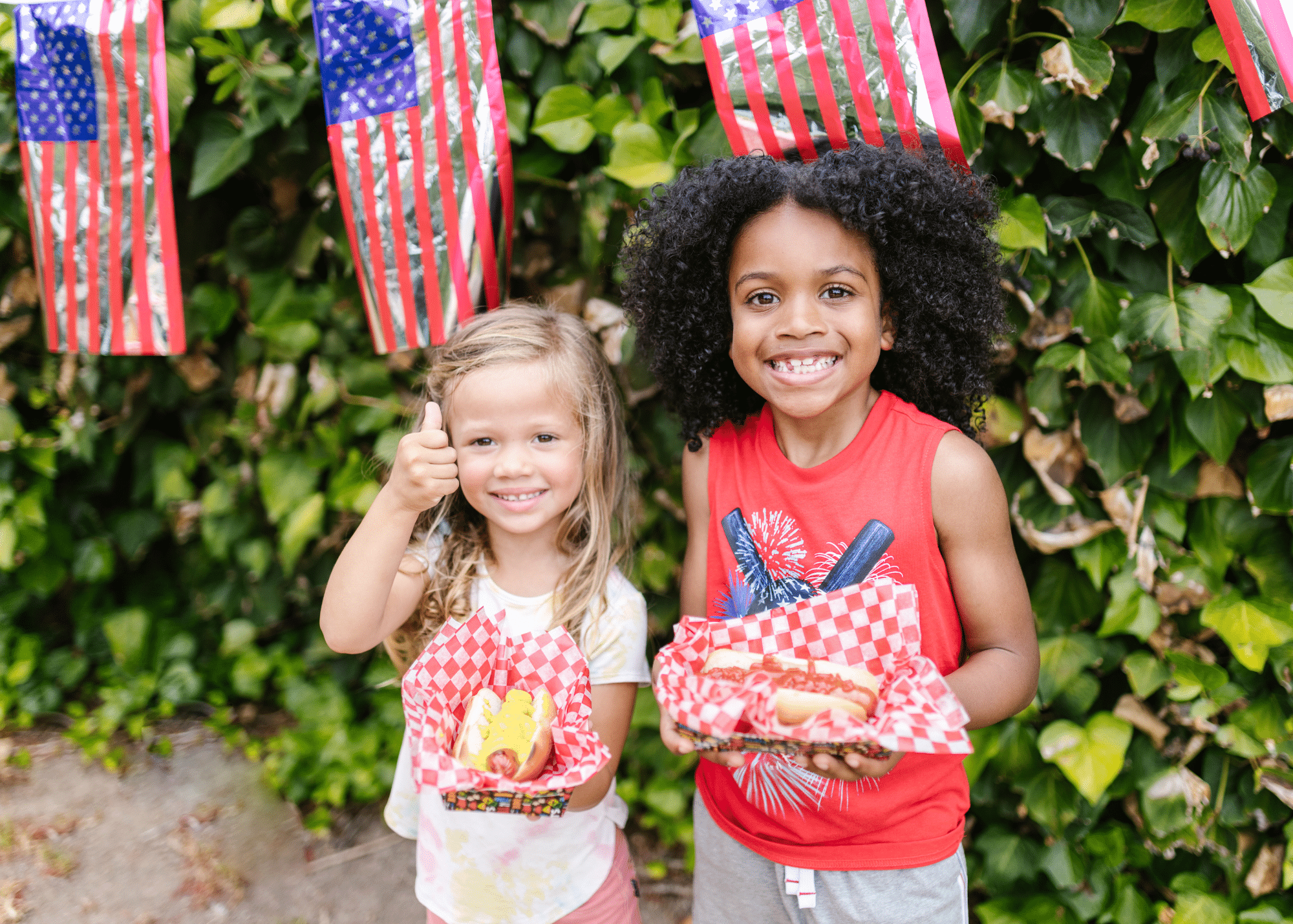 Kids celebrating Fourth of July safely and avoiding a visit to a kids urgent care